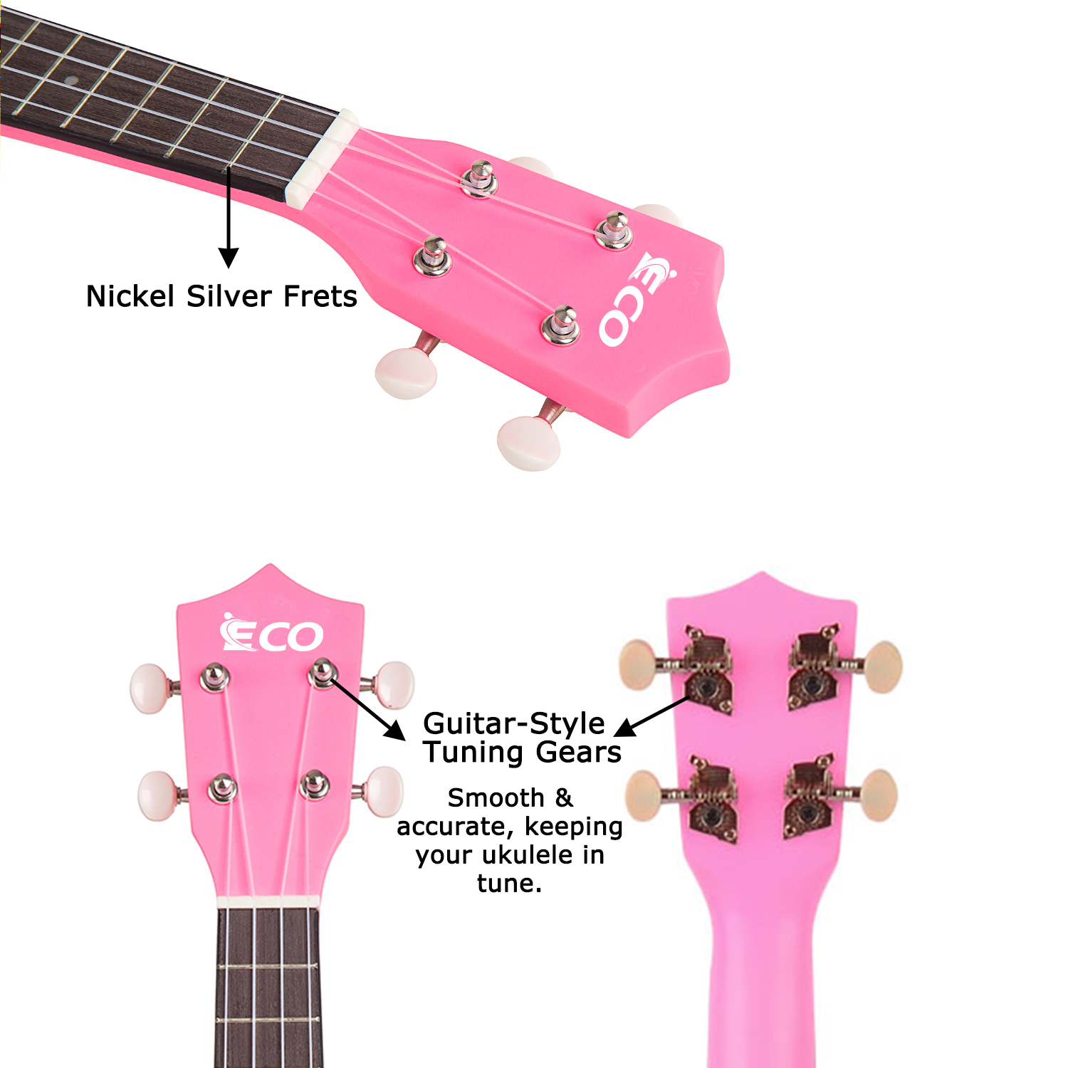 iECO Soprano Ukulele Beginner Kit - 副本