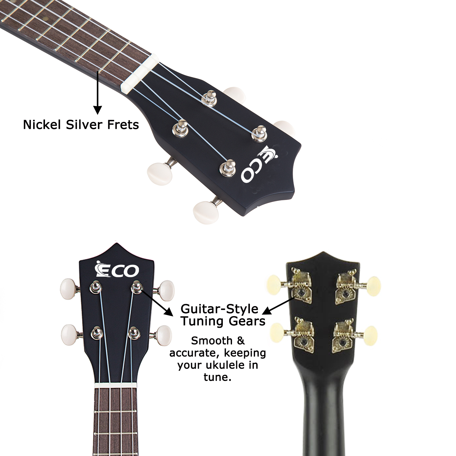 iECO Soprano Ukulele Beginner Kit - 副本