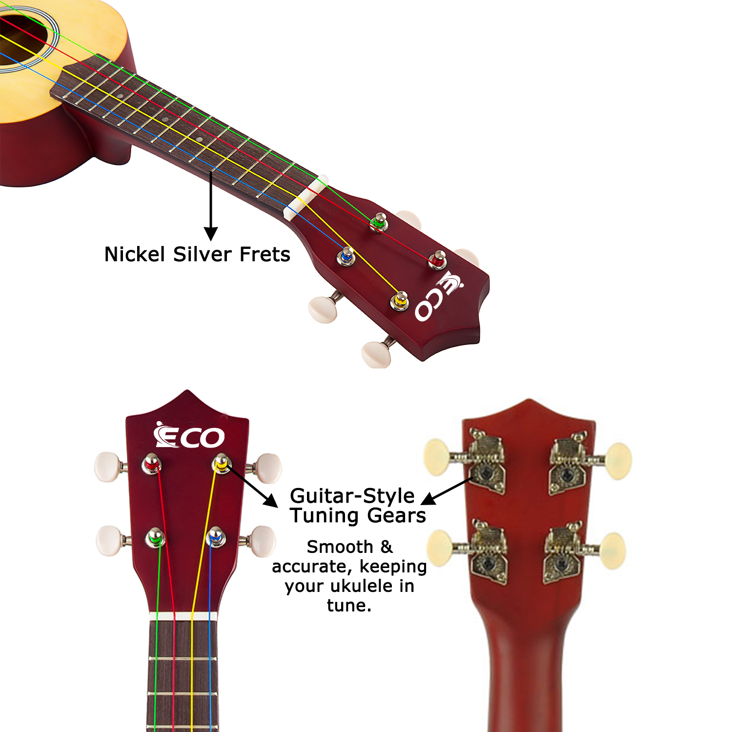 iECO Soprano Ukulele Beginner Kit - 副本