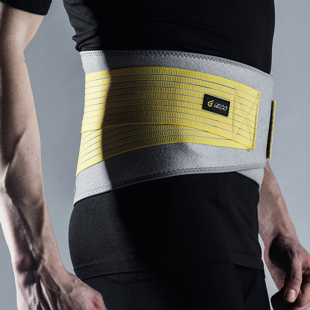 Pressurized sports waist supporter