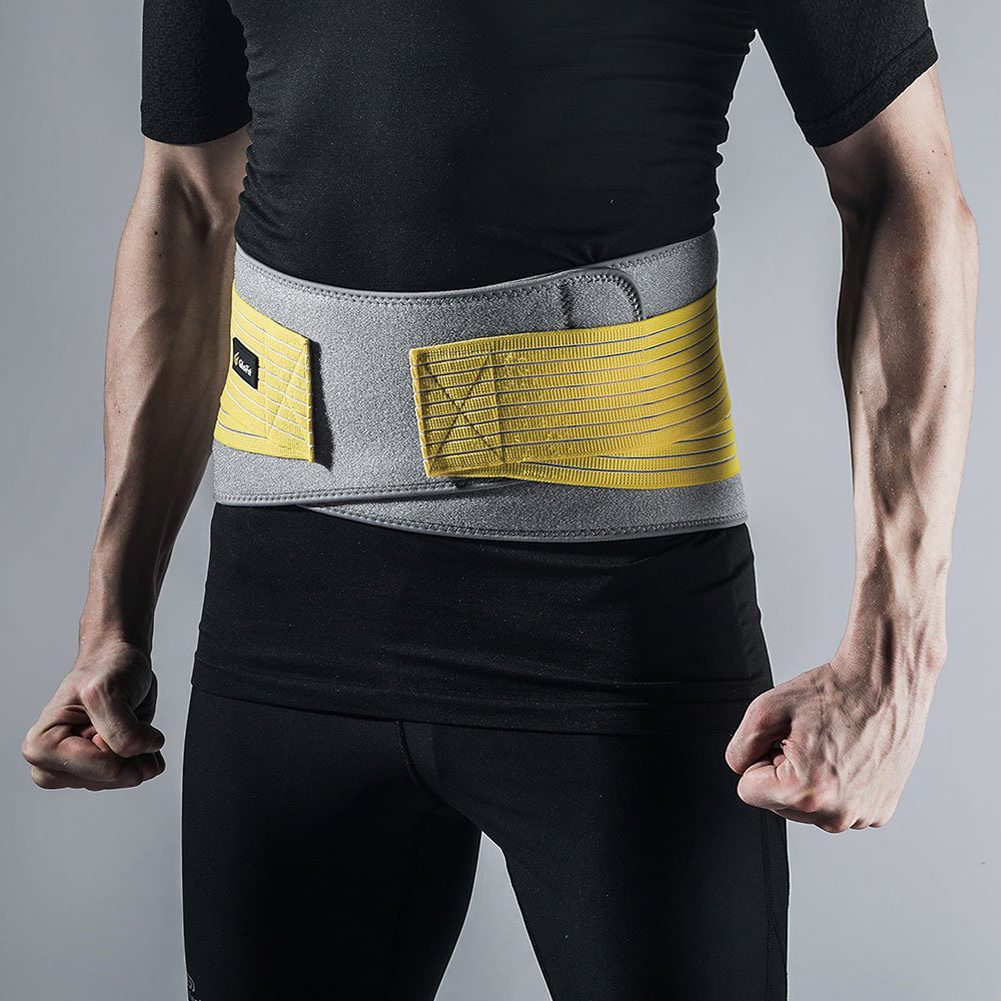 Pressurized sports waist supporter