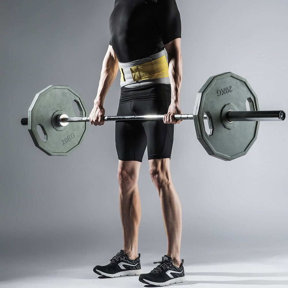 Pressurized sports waist supporter