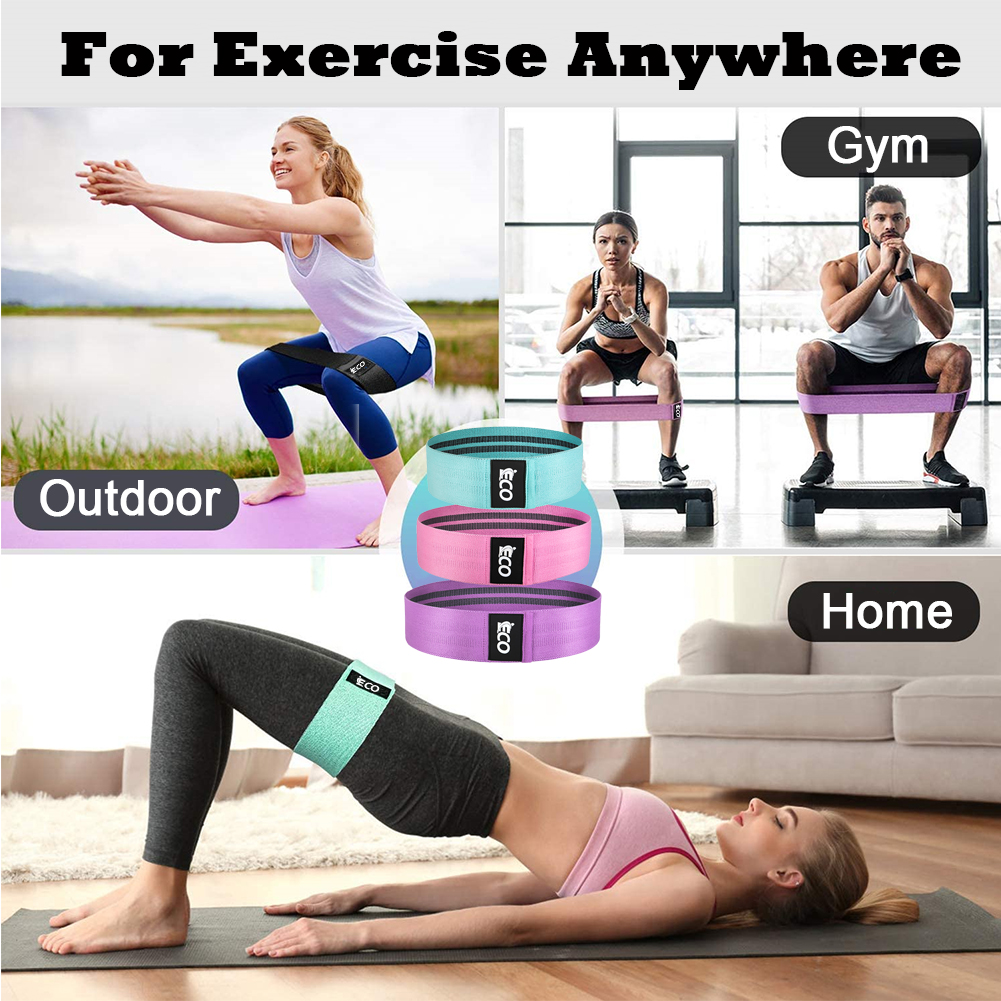 Fabric Resistance Loop Exercise Bands