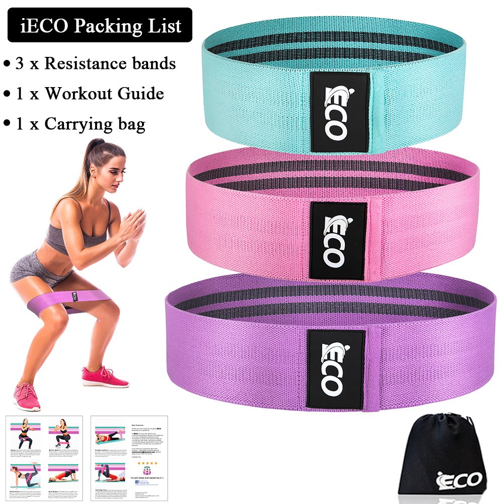 Fabric Resistance Loop Exercise Bands