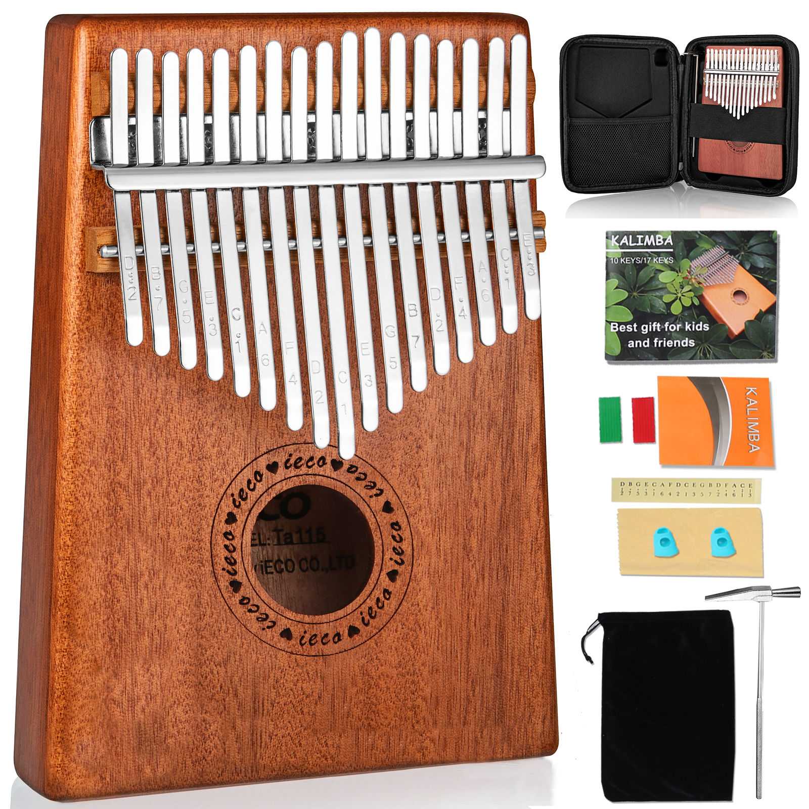 iECO Kalimba 17 Keys