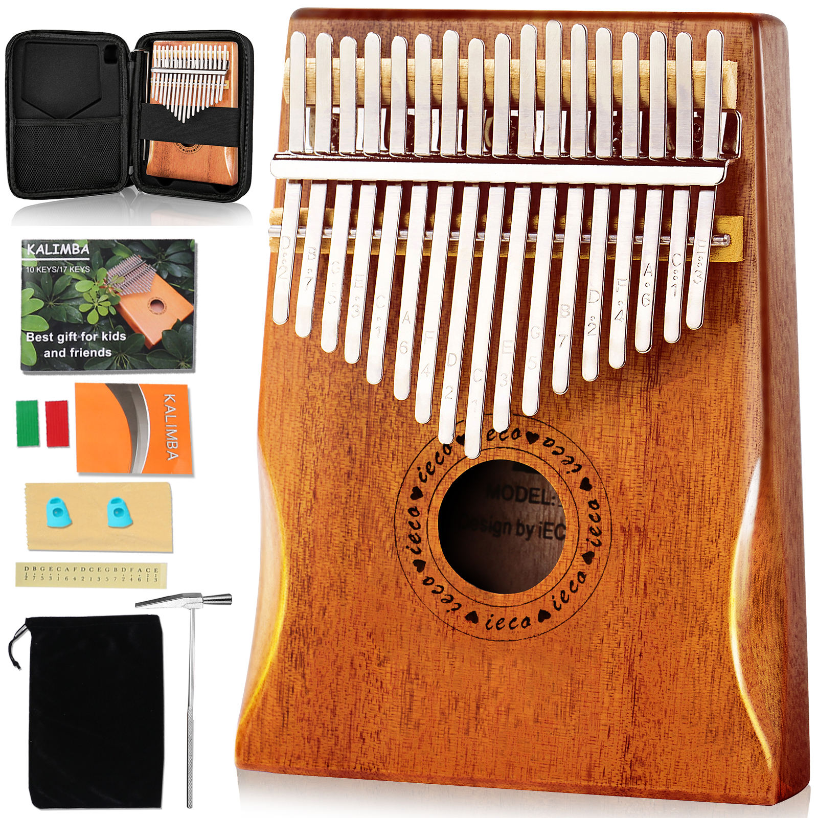 iECO Kalimba 17 Keys