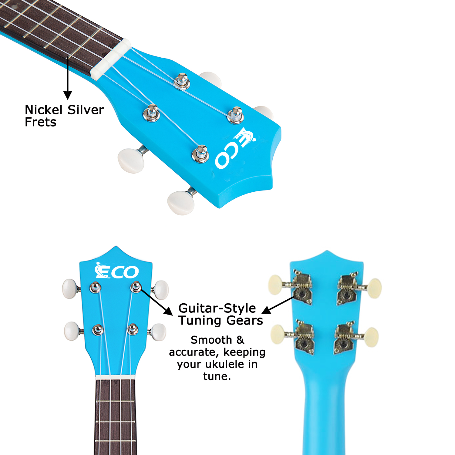 iECO Soprano Ukulele Beginner Kit
