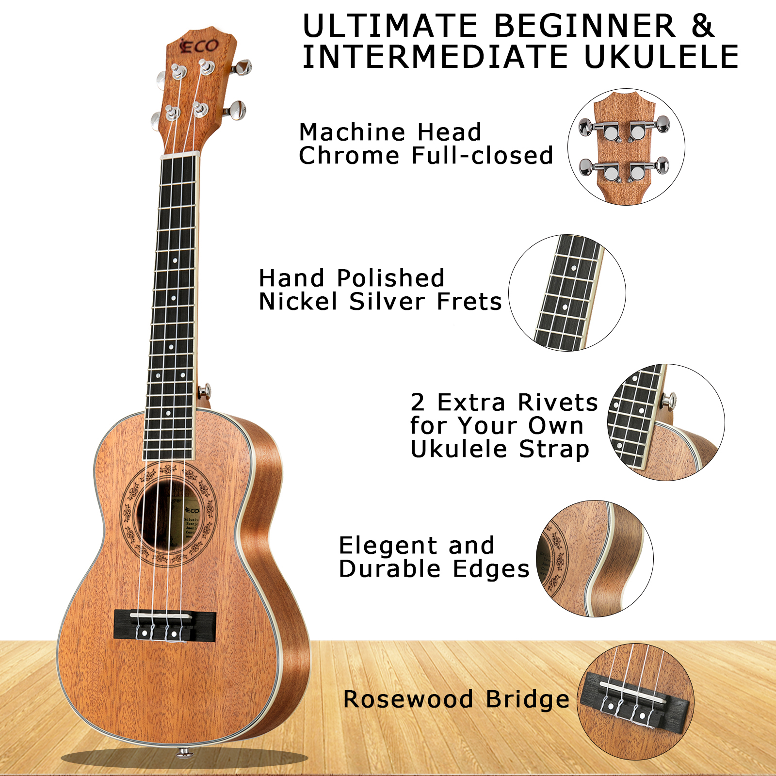 Concert Ukulele Beginner Kit