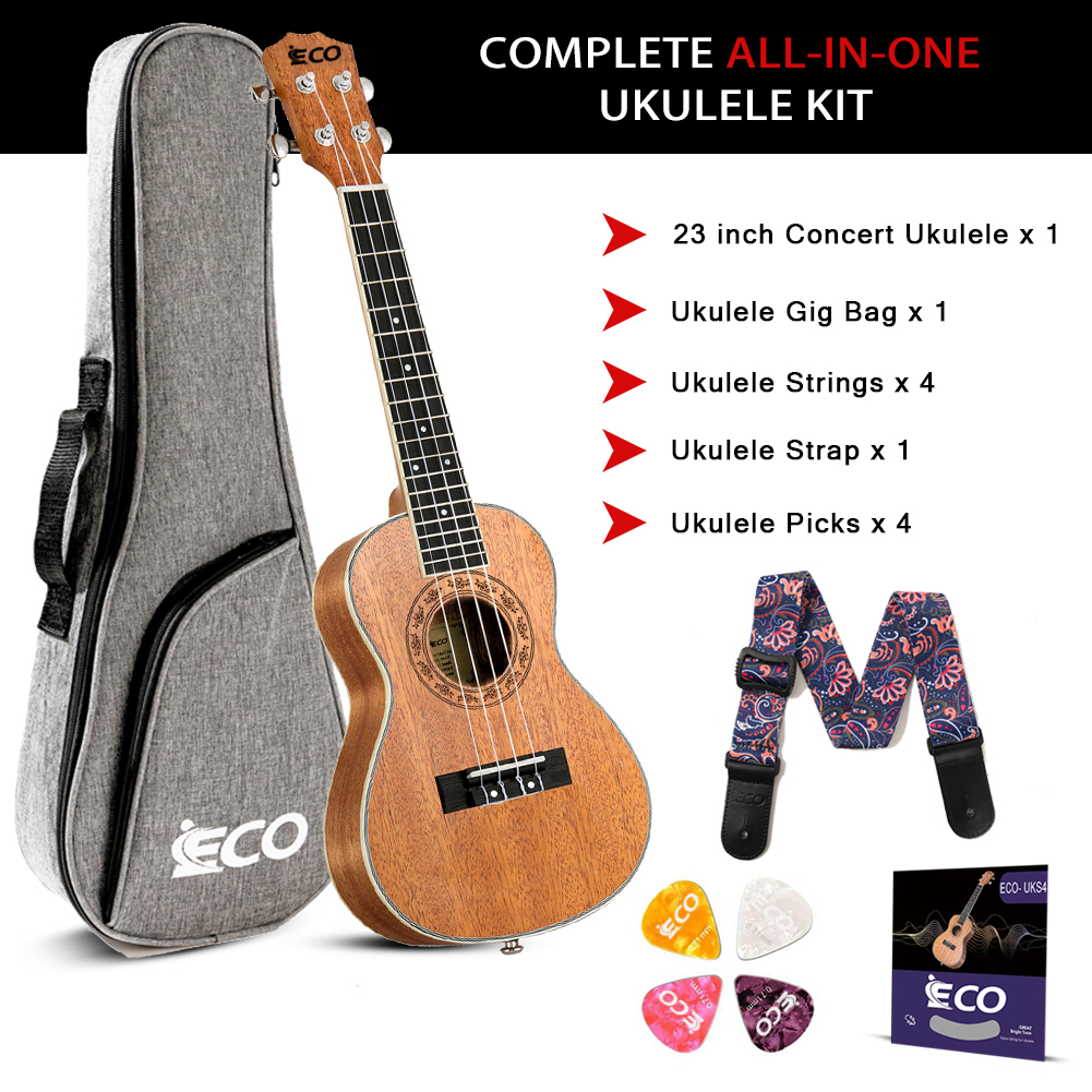 Concert Ukulele Beginner Kit