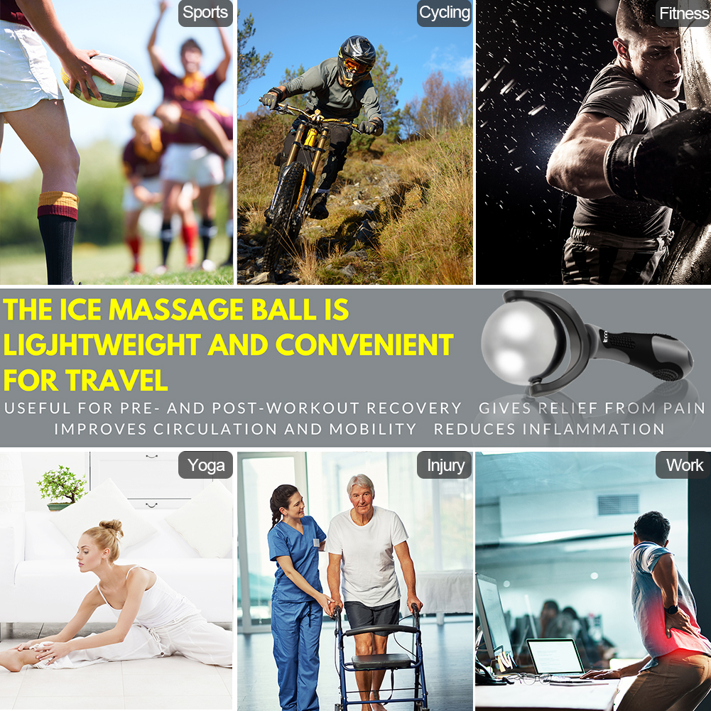 iECO Cryosphere Cold Massage Roller Ball