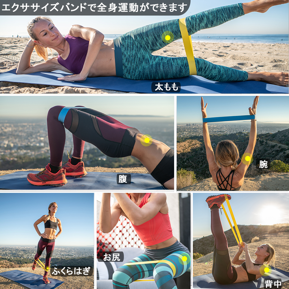 Resistance Loop Exercise Bands