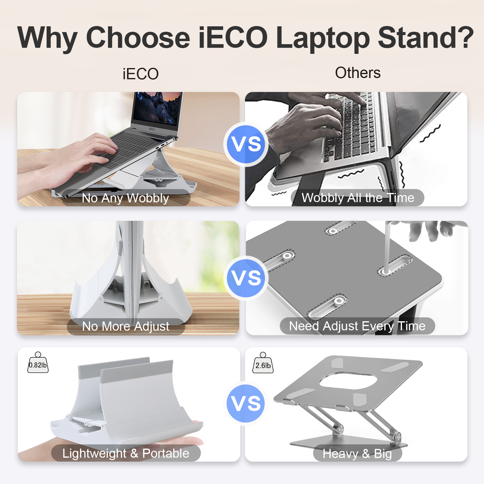 Laptop Stand, Vertical Laptop Stand