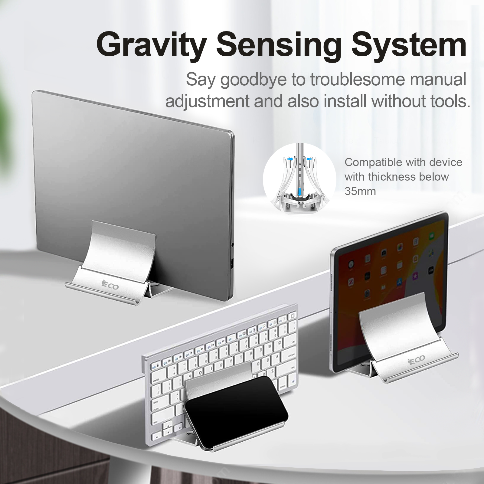 Laptop Stand, Vertical Laptop Stand