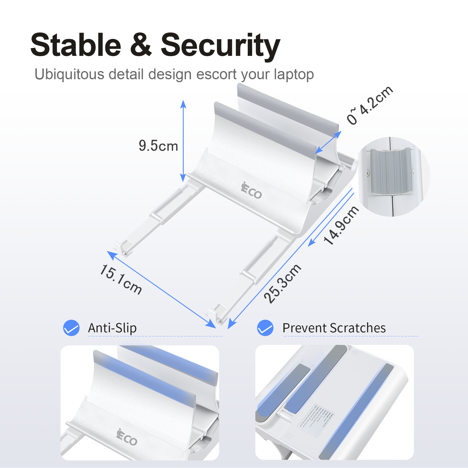 Laptop Stand, Vertical Laptop Stand