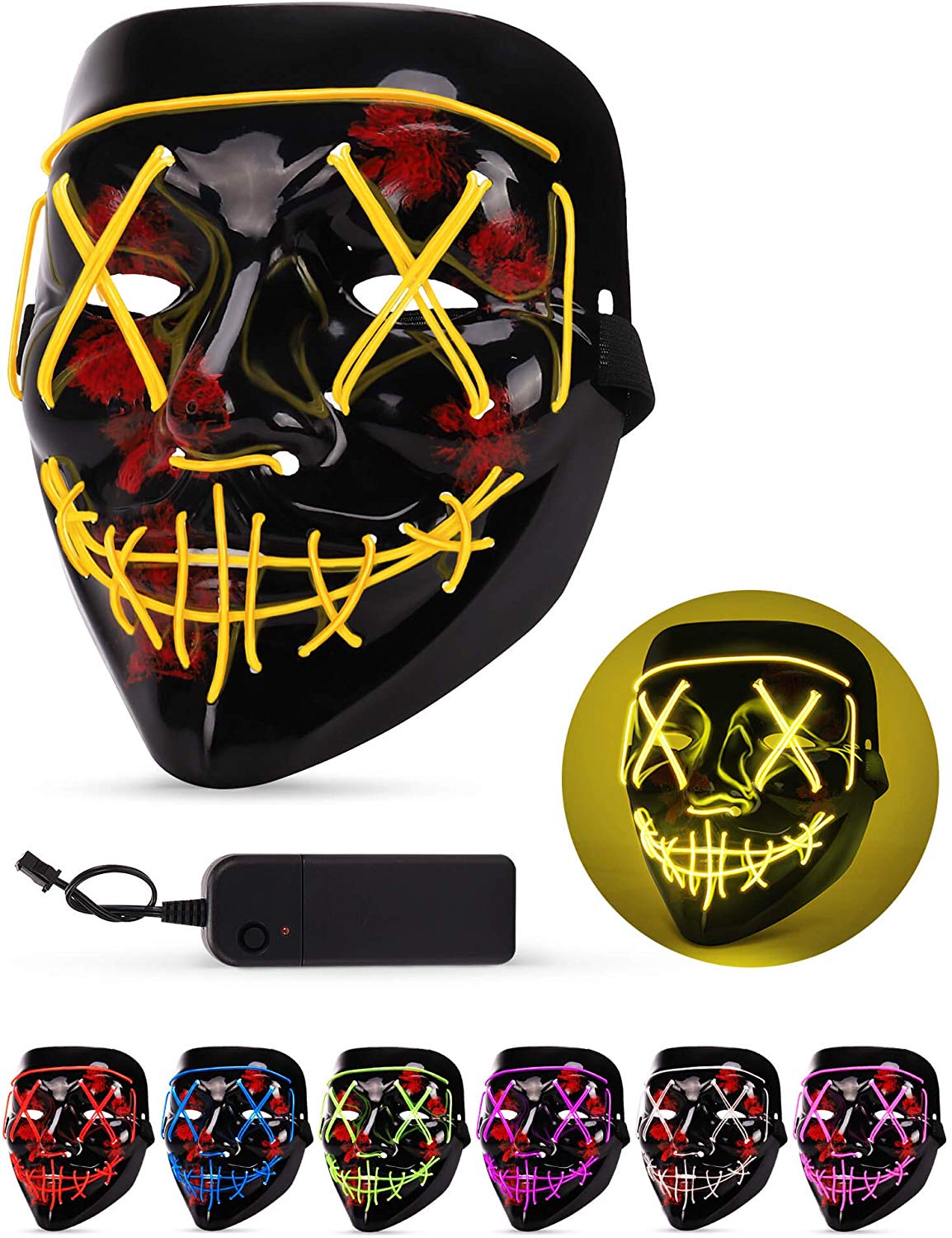 Halloween Mask LED