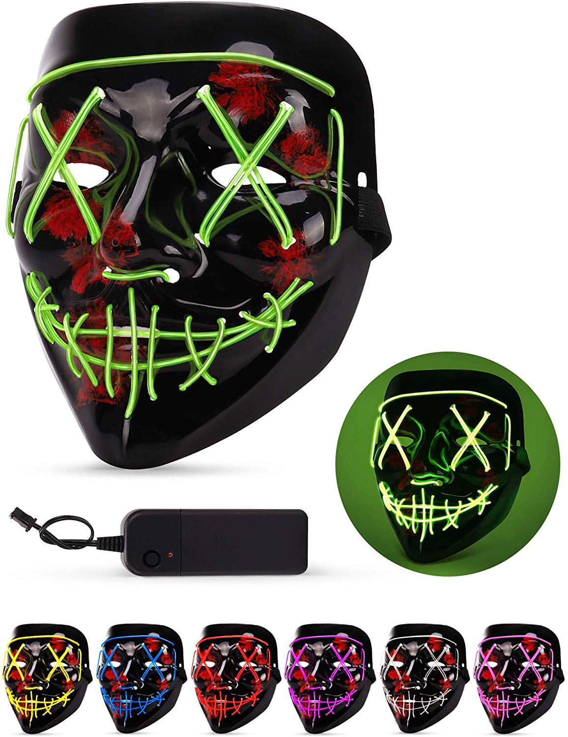 Halloween Mask LED