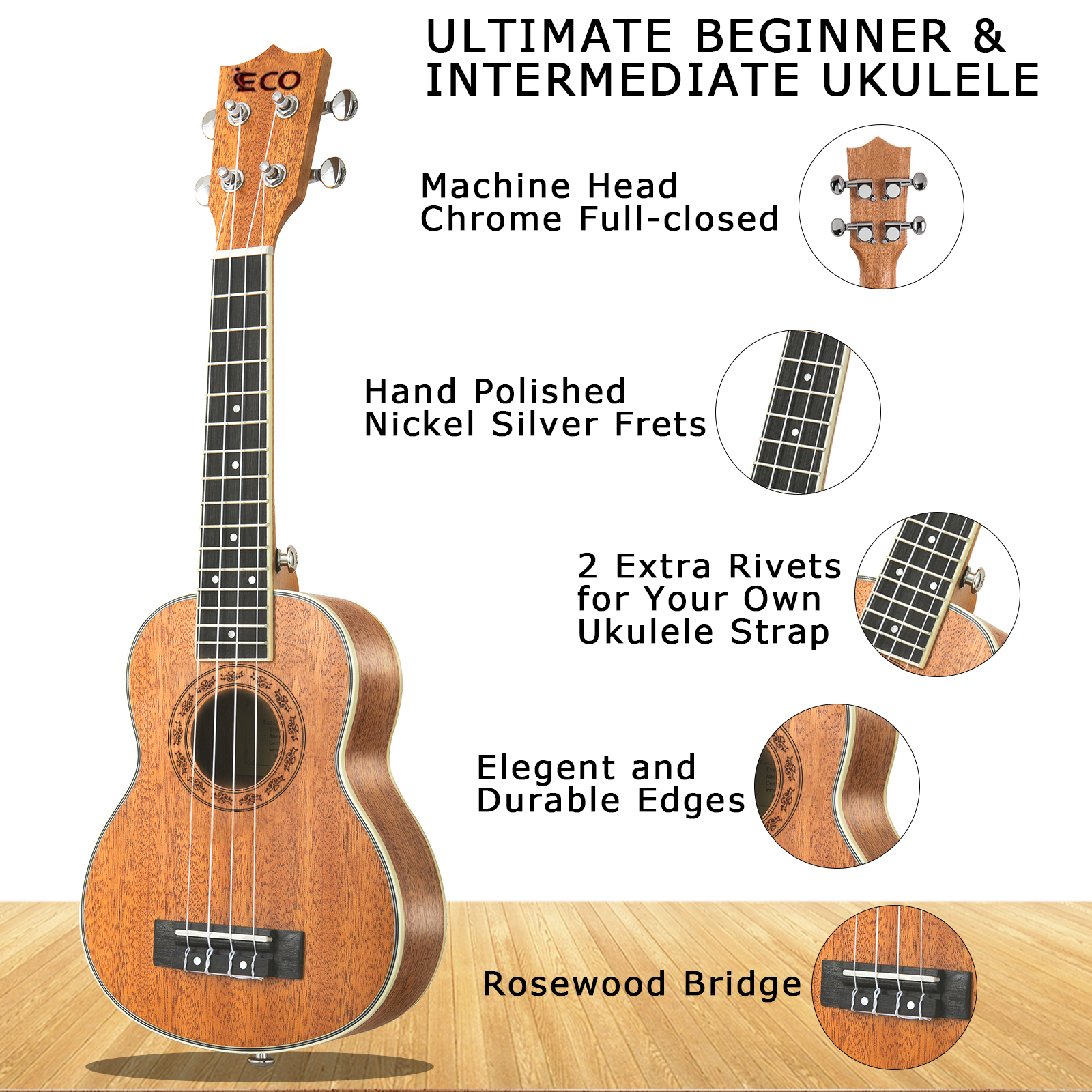 Soprano Ukulele Beginner Kit