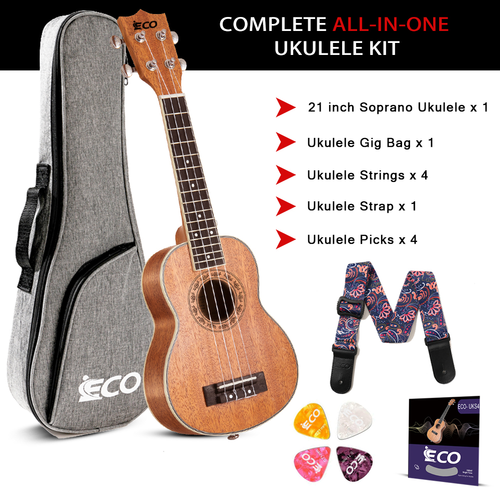 Soprano Ukulele Beginner Kit